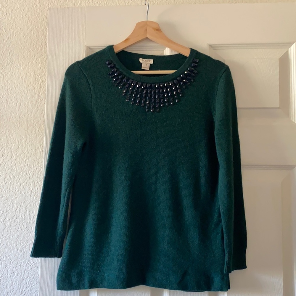 Dark Green J. Crew Sweater